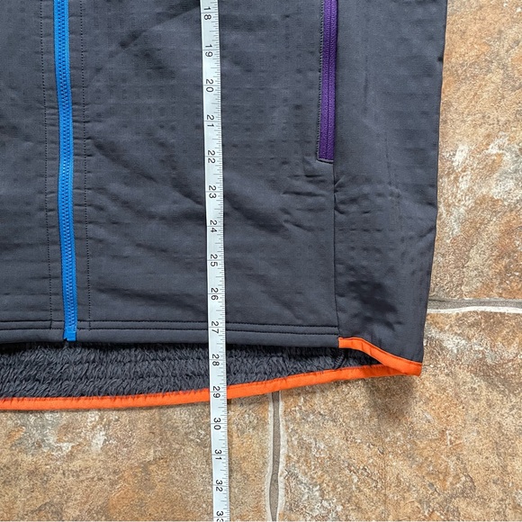 Patagonia R2 Techface Hoody Hoodie Mens Large Forge Grey Fleece Hiking Winter - Picture 9 of 9